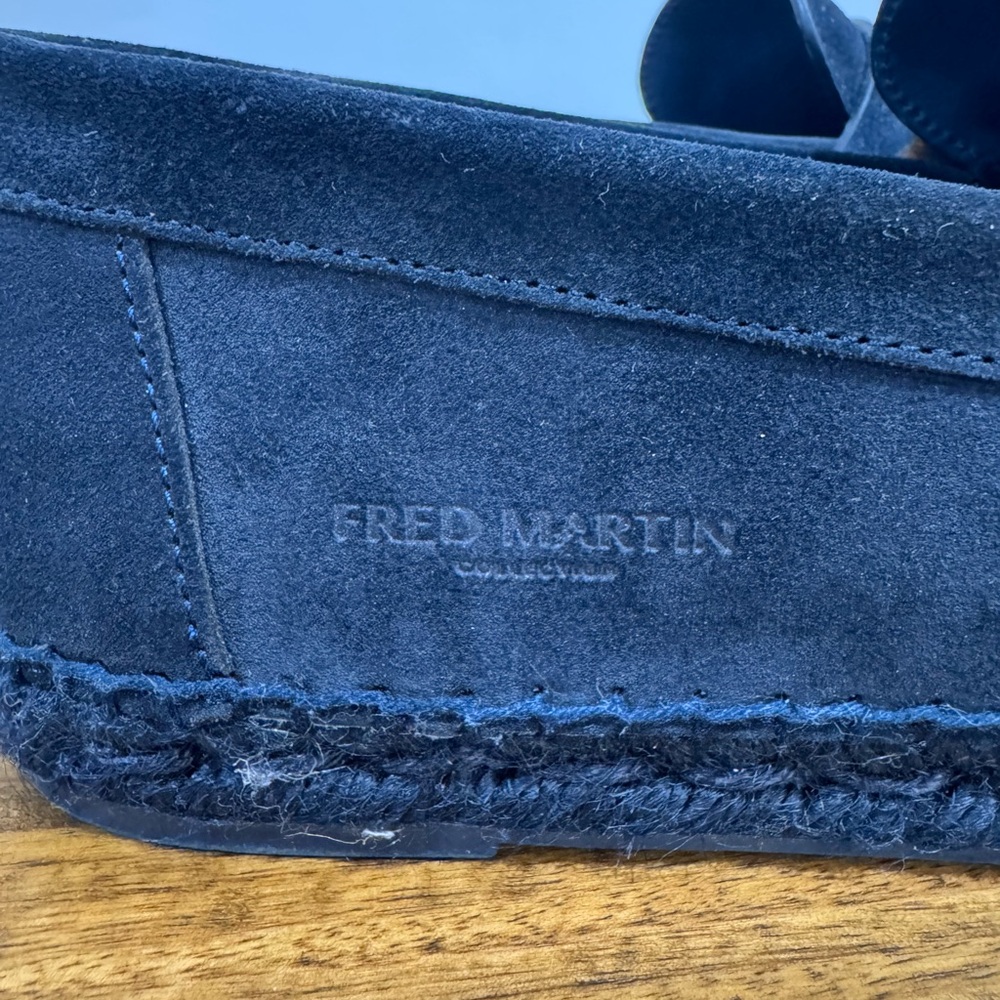 Fred Martin Espadrille Suede Loafers US10 - Picture 5 of 5